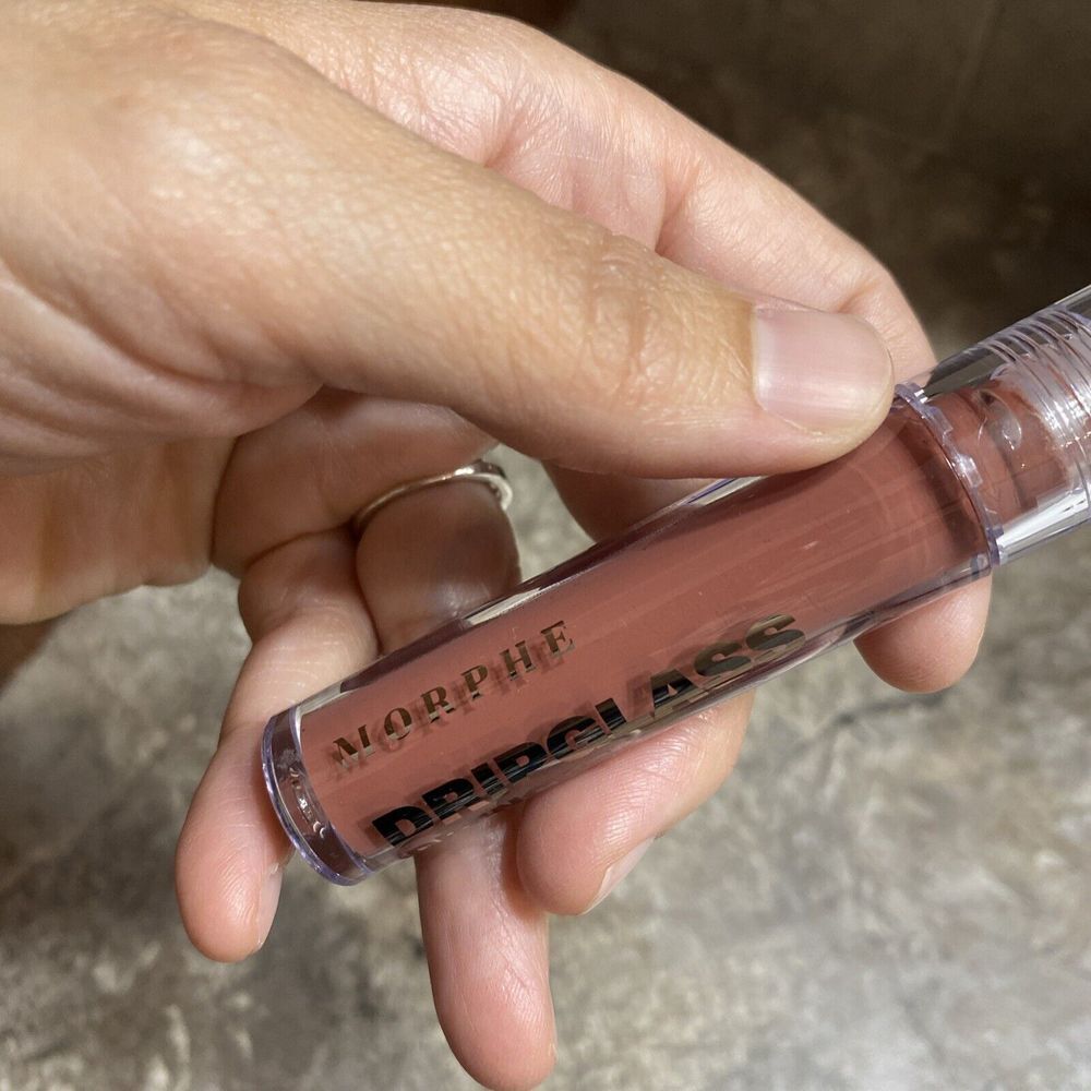 BEAUTY "MORPHE" DRIPGLASS DRENCHED LIP GLOSS-DEEP BRICK - Picture 2 of 4